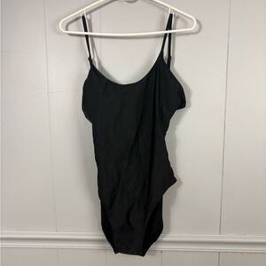 Calvin Klein Swimwear Black One Piece Cross Strap Back Swimsuit 16 Summer Active
